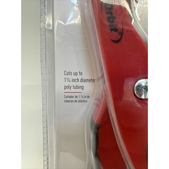 Orbit Sprinkler PVC/Poly Pipe Cutter Combo Set Model 26020 Safety Cutting {59} - Picture 2 of 10